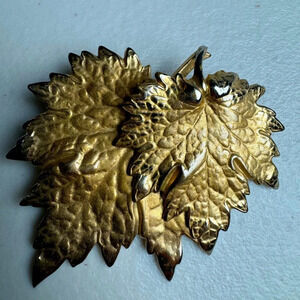 Vintage Napier Twin Maple Leaf Pin